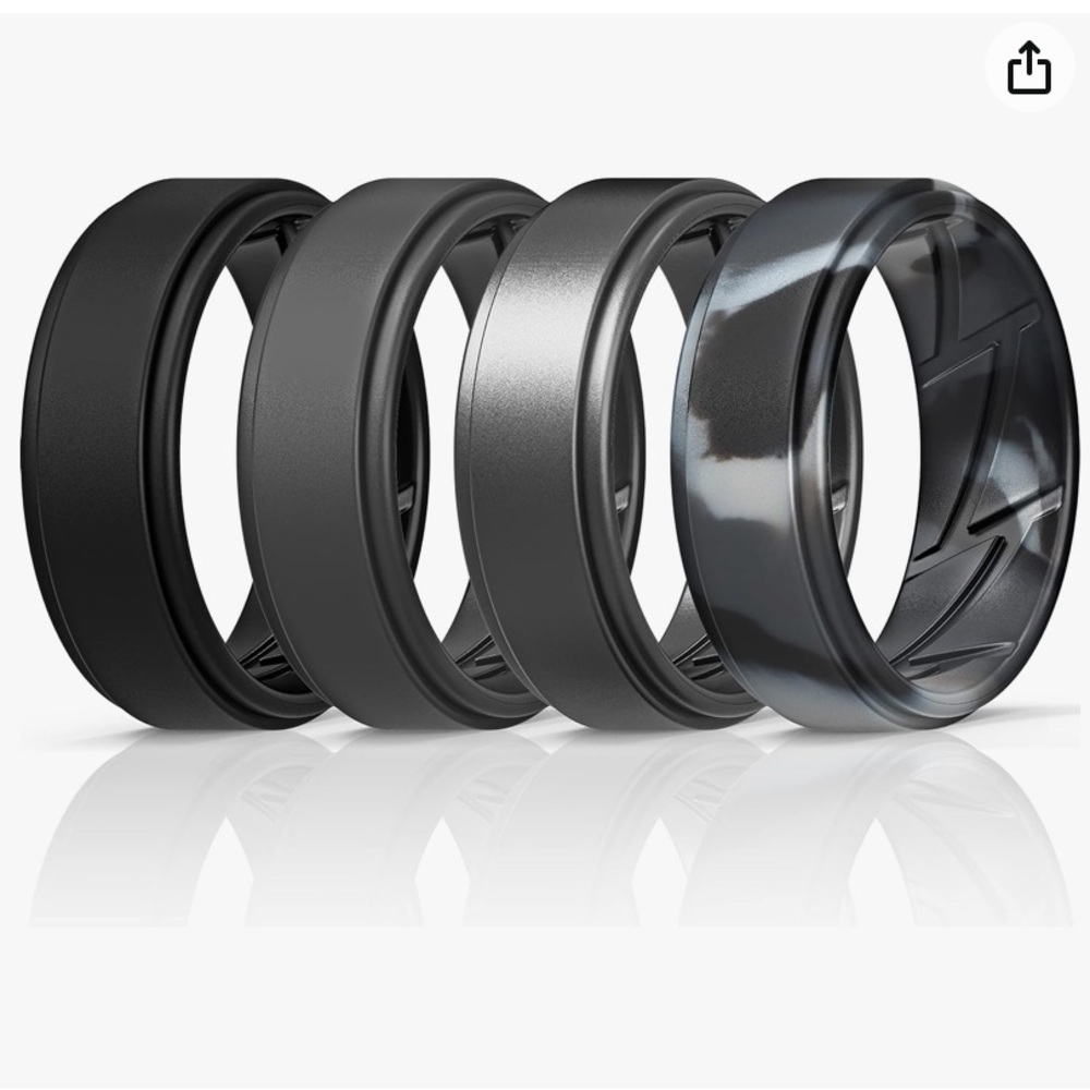 Thunder fit silicone rings
